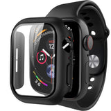 Husa smartwatch pentru Apple Watch 7 45mm, Anank, negru