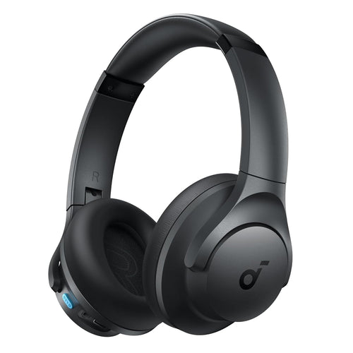 Casti wireless Anker Casti Wireless SoundCore Q11i (A3005GA1), cu Deep Bass, 60H Playtime, Hi-Res Audio, Multipoint, EQ, negru