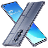 Husa pentru OPPO Reno6 Pro 5G (Snapdragon), Techsuit Shockproof Clear Silicone, fumuriu