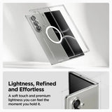 Husa pentru Samsung Galaxy Z Fold7, Spigen Air Skin MagSafe (ACS09545), Crystal Clear/Alb