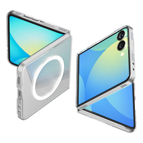 Husa pentru Samsung Galaxy Z Flip7, Spigen Air Skin MagSafe (ACS09556), transparenta