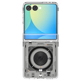 Husa pentru Samsung Galaxy Z Flip7, Spigen Ultra Hybrid Pro MagSafe (ACS09560), negru/transparenta