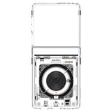 Husa pentru Samsung Galaxy Z Flip7, Spigen Ultra Hybrid Pro MagSafe (ACS09560), negru/transparenta