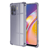 Husa pentru OPPO Reno5 Lite, Techsuit Shockproof Clear Silicone, fumuriu