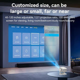 Yesido Smart Projector (TV13), 1280x720P, 190ANSI, Android 9.0, Bluetooth V5.1, Alb