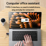 Cititor de carduri Yesido Card Reader (GS37), Type-C, High-speed, Aluminum Alloy, Support 1TB, Plug and Play, TF Card, negru