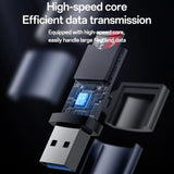 Cititor de carduri Yesido Card Reader (GS36), USB, High-speed, Aluminum Alloy, Support 1TB, Plug and Play, TF Card, negru