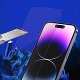Folie de protectie pentru iPhone 15 Pro, Blueo Premium Sapphire Non Breaking / Scratching 9H Glass