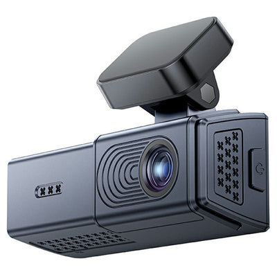 Yesido Dash Camera (KM22), 120° Wide-Angle Lens, 1080P Dual-Channel Recording, Negru