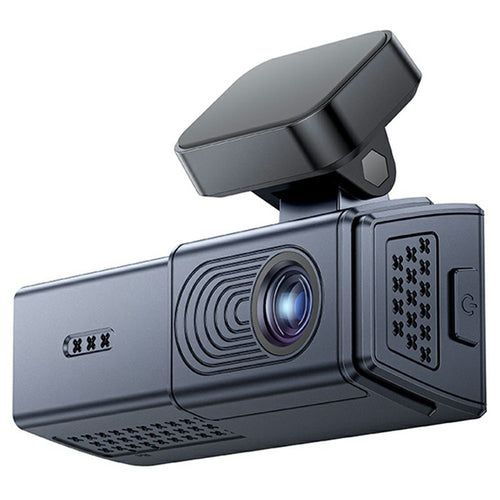 Yesido Dash Camera (KM22), 120° Wide-Angle Lens, 1080P Dual-Channel Recording, Negru