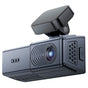 Yesido Dash Camera (KM22), 120° Wide-Angle Lens, 1080P Dual-Channel Recording, Negru