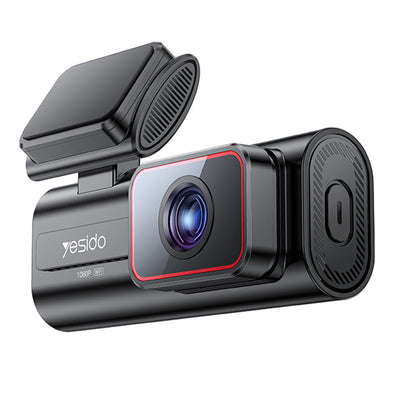 Yesido Dash Camera (KM21), Full HD 1080p, 145° Angle Range, 1.47 IPS integrat Screen, Negru