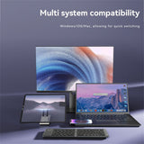 Tastatura Yesido Pliabil Keyboard (KB27), Type-C, 150mAh, Bluetooth 5.0, Compact Design, Ultra-Thin, negru