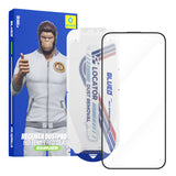 Folie de protectie pentru iPhone 15 Pro Max, Blueo Anti-Dust HD Glass cu Applicator Pro