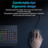Mouse wireless Yesido Wired Gaming Mouse (KB20), cu RGB Light, DPI:1000-7200, USB, Windows/XP/7/8/10/11/MAC 05, 110cm, negru
