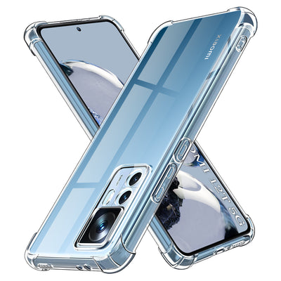 Husa pentru Xiaomi 12T, Techsuit Shockproof Clear Silicone, transparenta