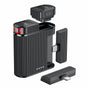 Microfon Yesido Lavalier Microphone 2in1 (KR19), Magnetic Button, CD-Quality Audio, 360° Omnidirectional, 600mAh, 2.4GHz, negru