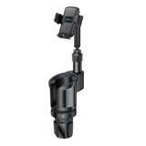 Suport auto Yesido Suport auto 2in1 (C273), Pahar Depozitare si Telefon Suport, Flexibil Viewing Angles, pentru 4.7 to 7.2inches Telefoane, negru