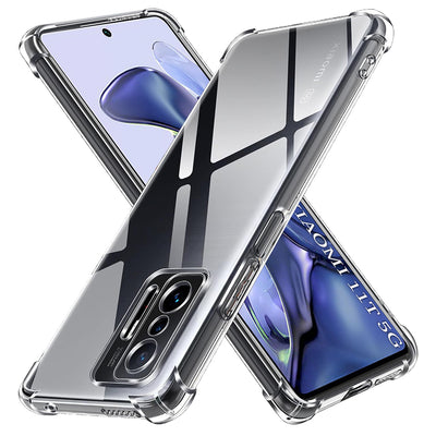 Husa pentru Xiaomi 11T, Techsuit Shockproof Clear Silicone, transparenta