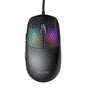 Mouse wireless Yesido Wired Gaming Mouse (KB32), USB, Plug&Play, Ultra-Lightweight Design, RGB Lighting, 7200DPI, negru
