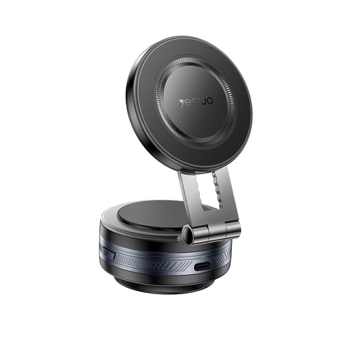 Suport auto Yesido Suport auto (C225), pentru Bord, Electric Vacuum Lock, 360°, Universal, negru