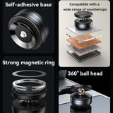 Suport auto Yesido Suport auto (C224), pentru Bord, 360° Ball Head, negru
