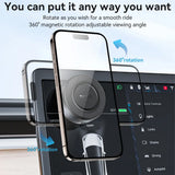 Suport auto Yesido Suport auto (C223), pentru Display, Electric Vacuum Lock, USB-C, Small, negru