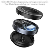 Suport auto Yesido Suport auto (C223), pentru Display, Electric Vacuum Lock, USB-C, Small, negru