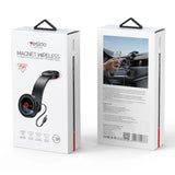 Suport auto Yesido cu incarcare wireless (C314), pentru Bord, cu Retractabil Cable, Type-C, N52 Magnets, 15W, negru