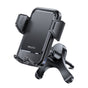 Suport auto Yesido cu Incarcare Wireless (C312), pentru Grila ventilatie, Automatic Clip, Inteligent Induction, 15W, 4.7, negru