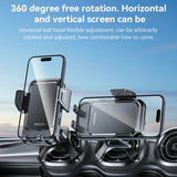 Suport auto Yesido cu Incarcare Wireless (C312), pentru Grila ventilatie, Automatic Clip, Inteligent Induction, 15W, 4.7, negru