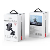 Suport auto Yesido cu Incarcare Wireless (C307), pentru Dasboard, Electric Lock, Transparent Design, Inteligent Chip, 15W, negru