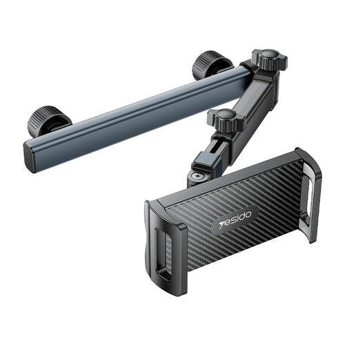 Suport auto Yesido Suport auto (C294), pentru Headrest, 360, Telescopic, Extra Wide Clamping Arm, 4.7, negru