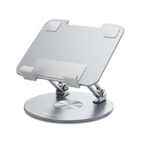 Suport de birou Yesido Suport de birou (C293), pentru Tablet, Good Heat Releasing, Folding Design, Aliaj aluminiu, argintiu