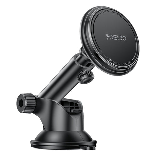 Suport auto Yesido Suport auto (C269), Magnetic, pentru Bord, Bionic Ventuza, Telescopic Brat, 360, Universal, negru
