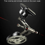 Suport auto Yesido Suport auto (C264), Magnetic, pentru Bord/Parbriz, 360A°, Pliabil Clema Brat, Zinc Alloy, negru