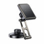 Suport auto Yesido Suport auto (C264), Magnetic, pentru Bord/Parbriz, 360A°, Pliabil Clema Brat, Zinc Alloy, negru