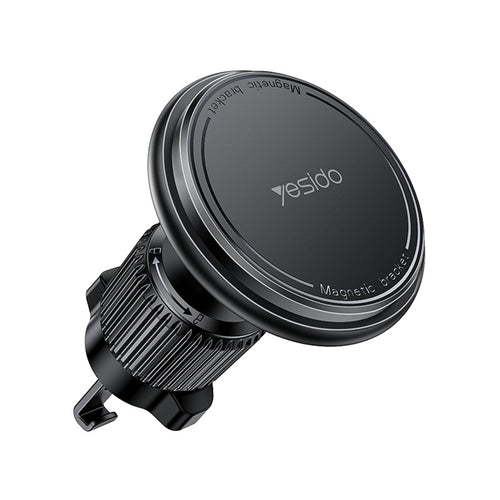 Suport auto Yesido Suport auto (C252), Magnetic, pentru Grila ventilatie, 360A°, Barb Lock, Widely Compatibil, negru