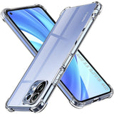 Husa pentru Xiaomi Mi 11 Lite, Techsuit Shockproof Clear Silicone, transparenta