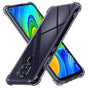 Husa pentru Xiaomi Redmi Note 9, Techsuit Shockproof Clear Silicone, fumuriu