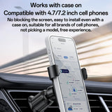 Suport auto Yesido Suport auto (C247), pentru Grila ventilatie, Mechanical Tight Lock, 360°, Transversal Gravity Mount, 4.7-7.2inch Phone, negru