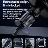 Suport auto Yesido Suport auto (C247), pentru Grila ventilatie, Mechanical Tight Lock, 360°, Transversal Gravity Mount, 4.7-7.2inch Phone, negru