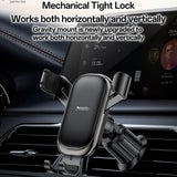 Suport auto Yesido Suport auto (C247), pentru Grila ventilatie, Mechanical Tight Lock, 360°, Transversal Gravity Mount, 4.7-7.2inch Phone, negru
