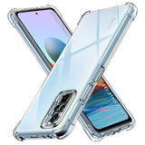 Husa pentru Xiaomi Redmi Note 10 Pro, Techsuit Shockproof Clear Silicone, transparenta