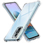 Husa pentru Xiaomi Redmi Note 10 Pro, Techsuit Shockproof Clear Silicone, transparenta
