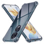 Husa pentru Honor 90, Techsuit Shockproof Clear Silicone, fumuriu