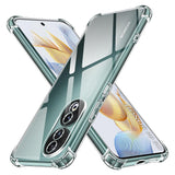 Husa pentru Honor 90, Techsuit Shockproof Clear Silicone, transparenta