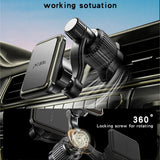 Suport auto Yesido Suport auto (C244), Magnetic, pentru Grila ventilatie, Imbunatatit Clip, Free Rotativ Angle, N42 Magnets, negru