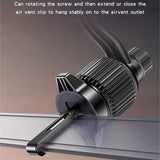 Suport auto Yesido Suport auto (C244), Magnetic, pentru Grila ventilatie, Imbunatatit Clip, Free Rotativ Angle, N42 Magnets, negru