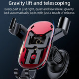 Suport auto Yesido Suport auto (C243), pentru Grila ventilatie, cu Bionic Hawksbill Hook, Gravitational Lock, negru